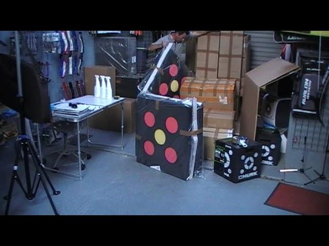 Archery Rampage Packing a Pallet For Delivery