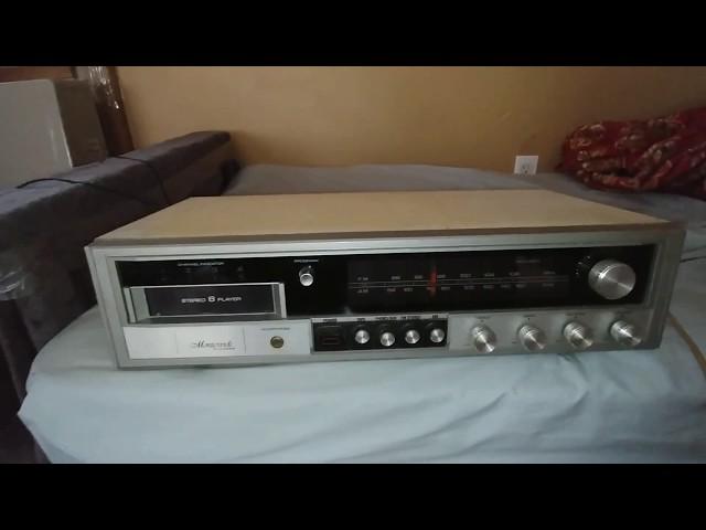 A look back at my 1st 8 track player I ever got and it was free