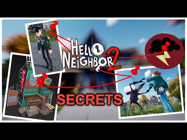 Hello Neighbor 2 Beta Secrets & Unused Content