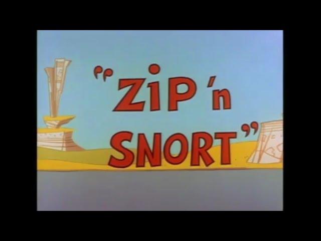 Looney Tunes "Zip 'n Snort" Opening and Closing