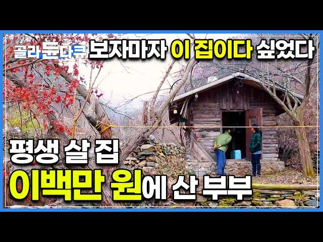 25년 전 전국을 유랑하던 중 보자마자 첫눈에 반한 보금자리｜낡은 집과 밭을 이백만 원에 사들이고 팍팍한 삶에 쉼표 찍은 부부｜큰 재난에도 안전한 가재골｜한국기행｜#골라듄다큐