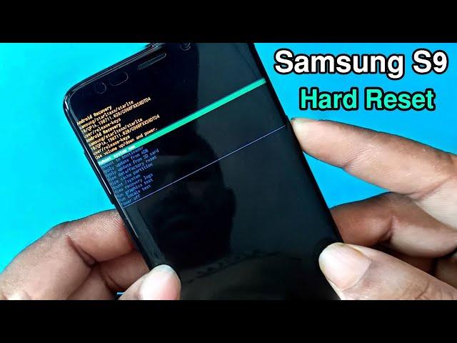 Samsung Galaxy S9 Hard Reset / Factory Reset |