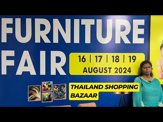 Explore the Furniture Trends at Expo 2024|Aadi clearance sales & Thailand Shopping Bazaar in Chennai