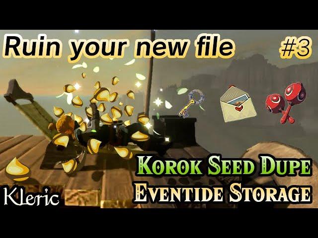 Korok Seed Dupe, and Eventide Storage | BotW Glitches & Tricks