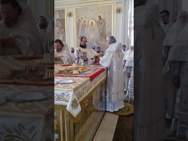 Рукаположение во диакона Александр Шапошников