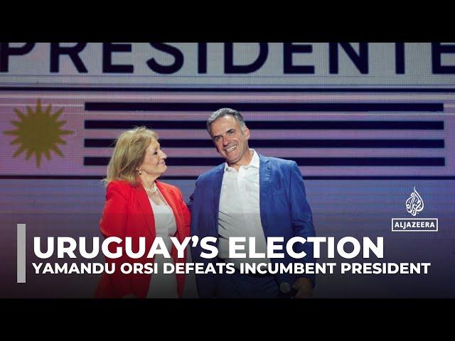 Yamandu Orsi wins Uruguay’s run-off presidential election