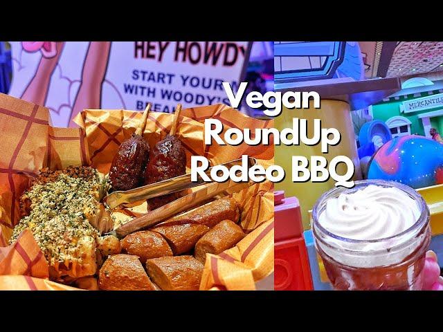 Vegan RoundUp Rodeo BBQ Review Disney's Hollywood Studios