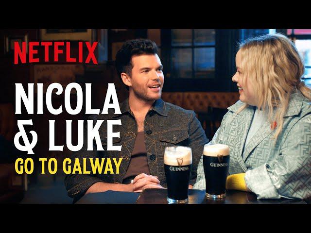 Nicola Coughlan and Luke Newton Take A Trip to Galway | Bridgerton | Netflix