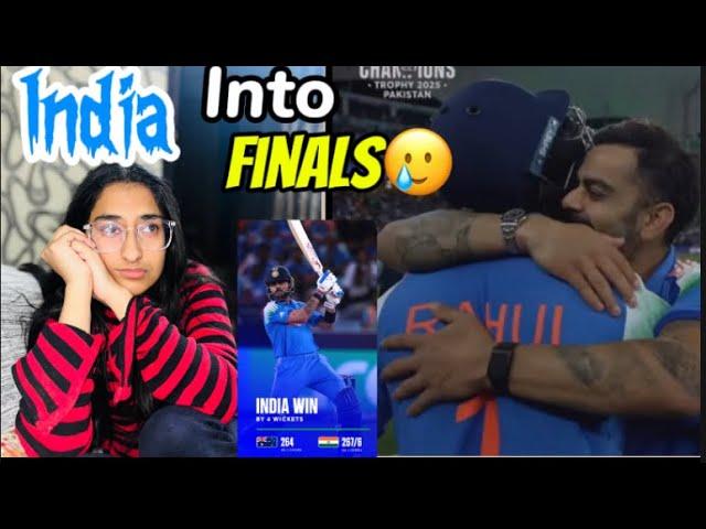 INDIA INTO FINALS‍|INDIA VS AUSTRALIA 