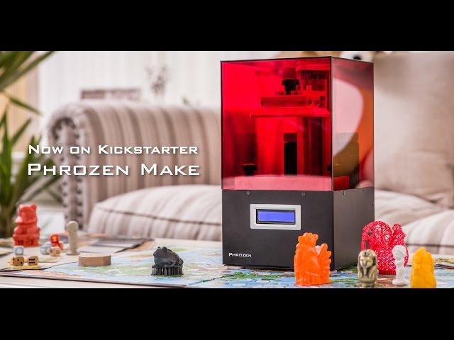 Phrozen Make：Professional LCD 3D Printing Made Accessible