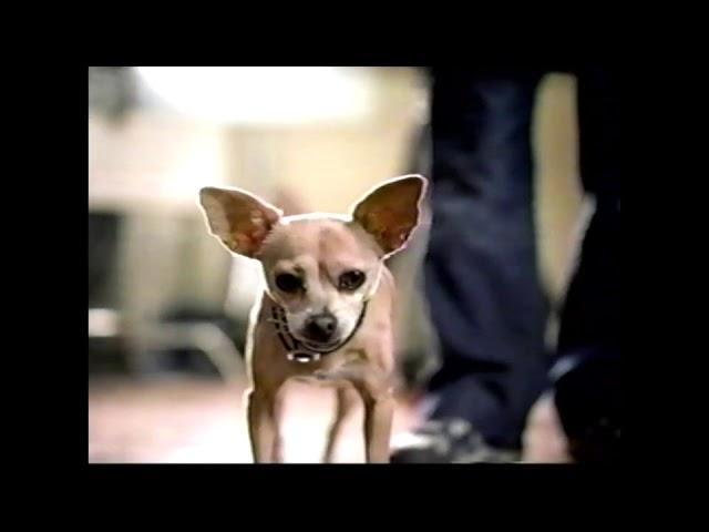 Geico Gecco Meets Taco Bell Dog Ad, 2002