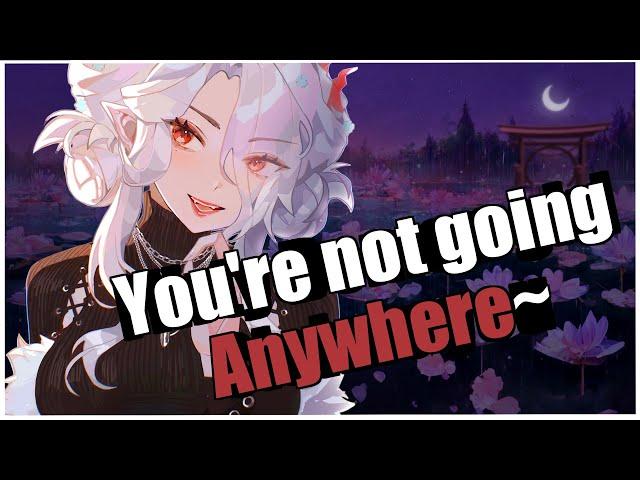 [ASMR RP]  Claimed by a Flirty Demon Girl [Spicy] [Yandere]