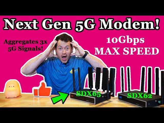 Just Released! Next Gen 5G Cellular Modem - SDX65 - Chester Cheetah V2 Speed Test T-Mobile Internet