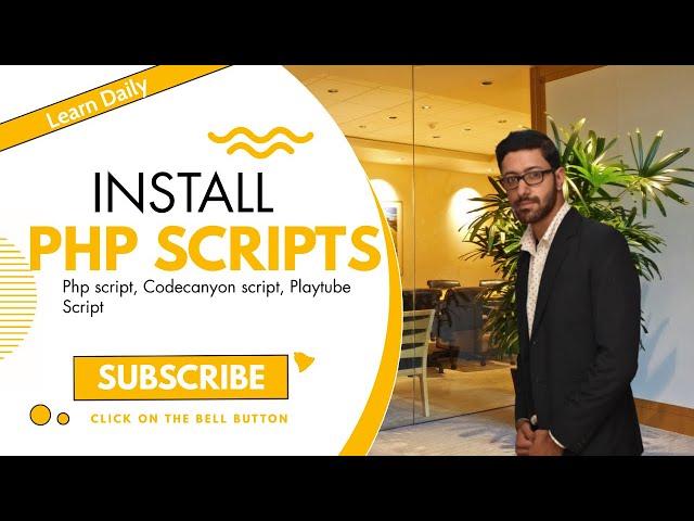 how to install php script from codecanyon | Run any codecanyon script