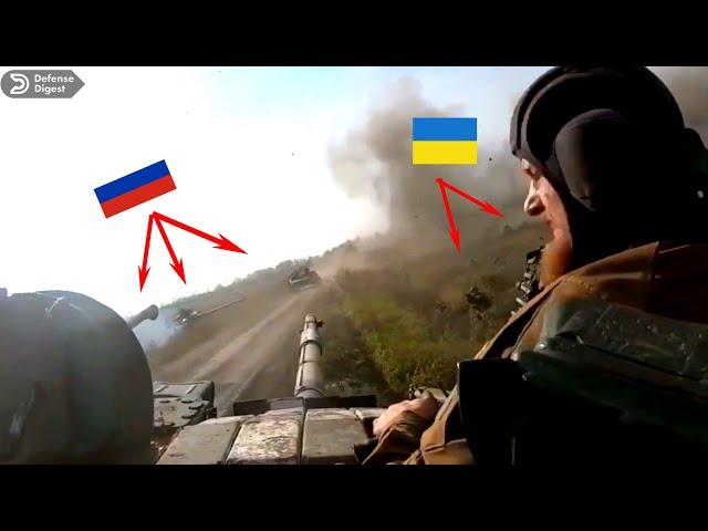 Absolutely insane: Ukrainian tank blast Russians in point-blank battle near Kherson