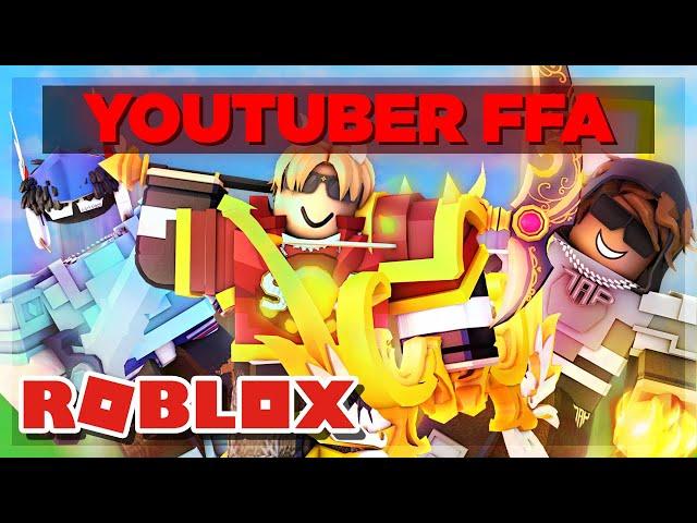 YOUTUBER FREE FOR ALL #3! Roblox Bedwars