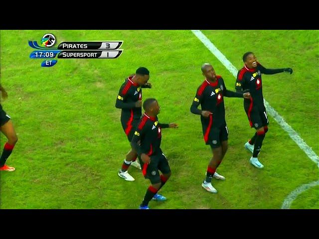 ORLANDO PIRATES TURN ON THE HEAT VS SUPERSPORT UNITED IN THE MTN8