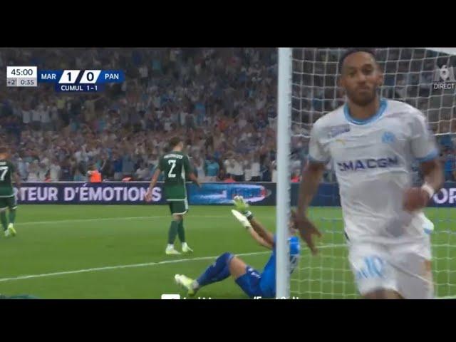 Pierre-Emerick Aubameyang Goal | Marseille 2-0 Panathinaikos | 15/8/23 HD