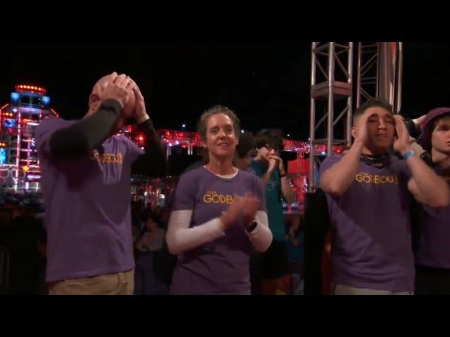 Jonathan Godbout's Shocking Stage 1 Fail - American Ninja Warrior 2023