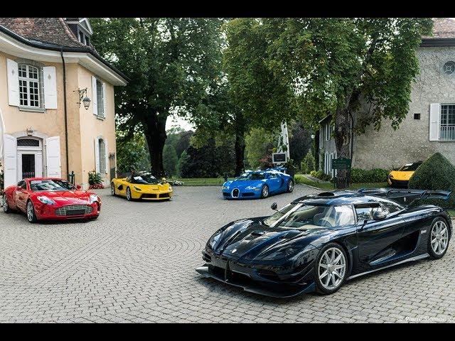 Une collection d’HYPERCARS a vendre !!! Veneno, One77, Veyron......