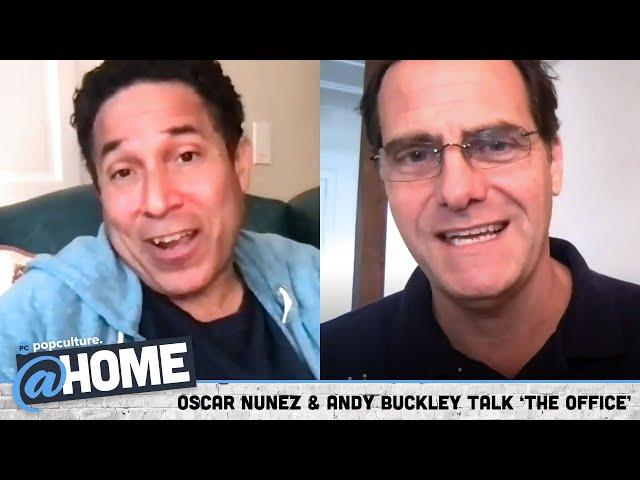 Oscar Nunez (Oscar) and Andy Buckley (David Wallace) Talk 'The Office' on Peacock — PopCulture @Home