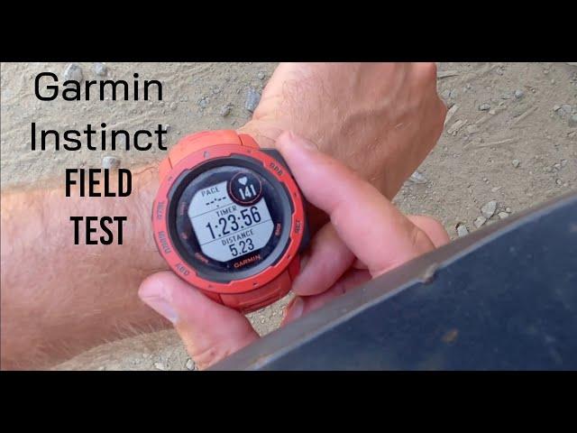  Field test: Garmin Instinct review after 5 Mile trail run - Tough GPS watch that's accurate!