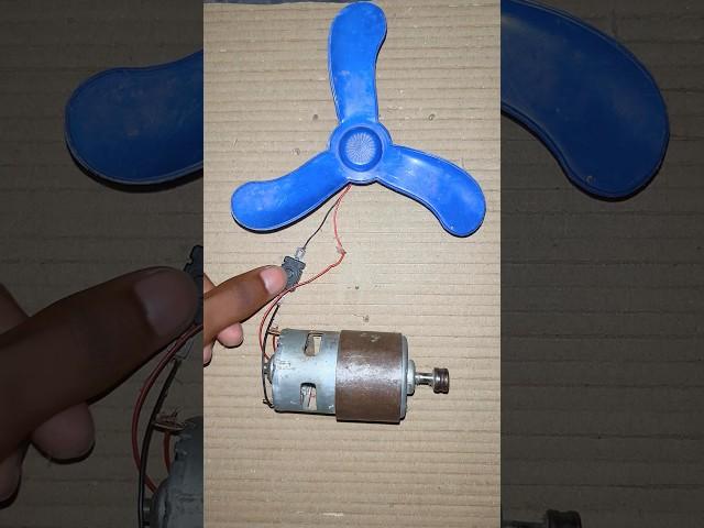 "DIY Electricity Generation with 775 DC Motor"