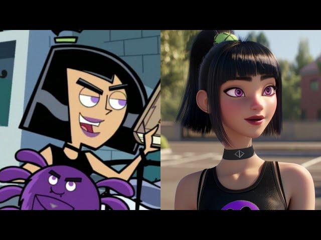 If Danny Phantom Characters Were Made By Disney