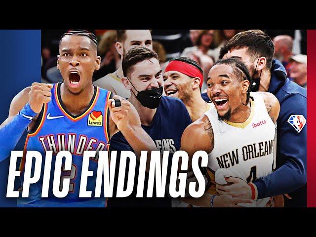 The 10 Most WILDEST Endings Of The 2021-22 NBA Season 