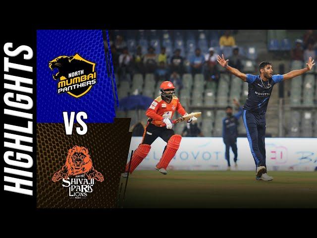 North Mumbai Panthers v Shivaji Park Lions | Match 9 | T20 Mumbai 2018 | Highlights