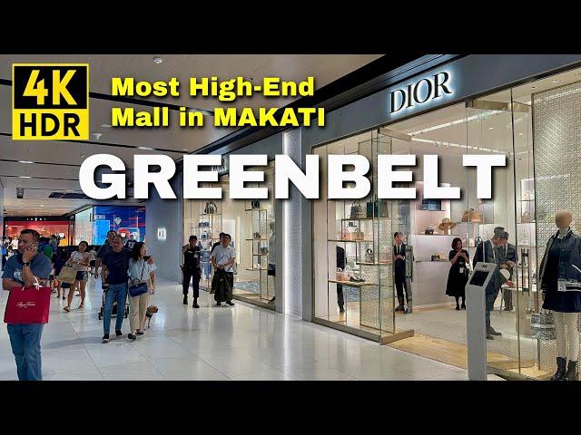 Most High-End Shopping Mall in Makati City! GREENBELT TOUR | Metro Manila Malls 4K | Philippines