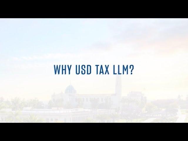 USD School of Law Tax LLM Program