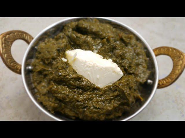 How we make saag in Canada |easy & simple recipe | special for international students|SARON DA SAAG