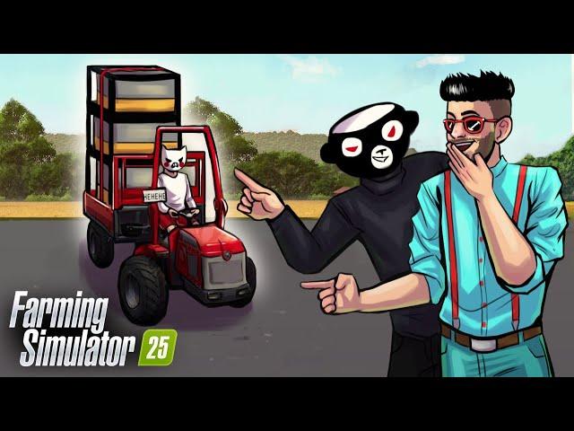 ДИЗОФ ПРЕУСПЕЛ В БИЗНЕСЕ, ПОЭТОМУ МЫ ПОДАРИЛИ ЕМУ КЛАССНУЮ ТАЧКУ! FARMING SIMULATOR 25