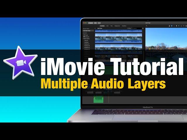 iMovie - Multiple Audio Tracks Example Demo