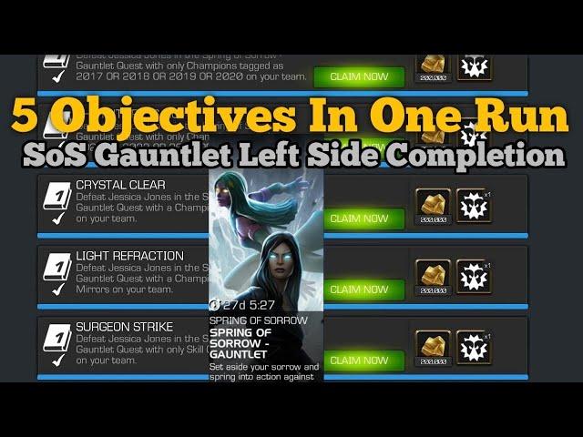 SoS Gauntlet Left Side Completion Guide