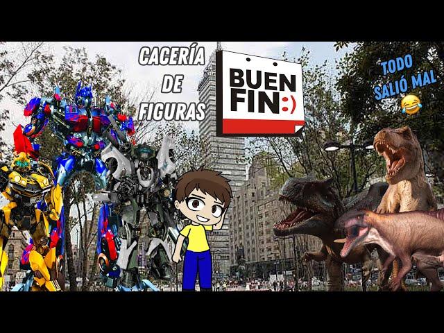 CACERÍA CON TRANSFORMERS Y JURASSIC WORLD/ EN BUEN FIN.TERMINA MUY MAL .