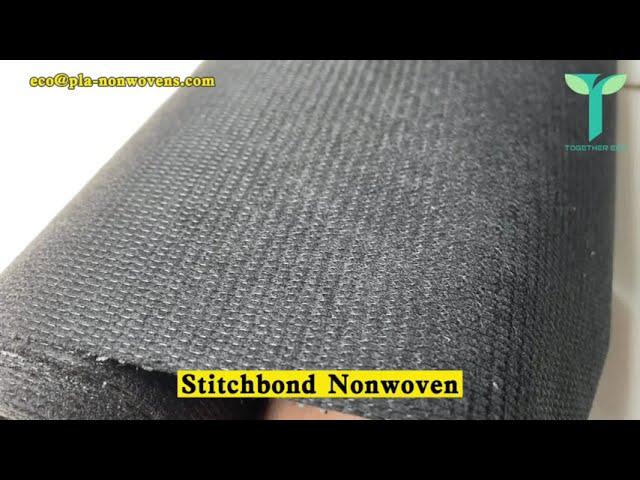 rpet stitchbond non woven fabric 100%recycle polyester PET nonwoven fabrics