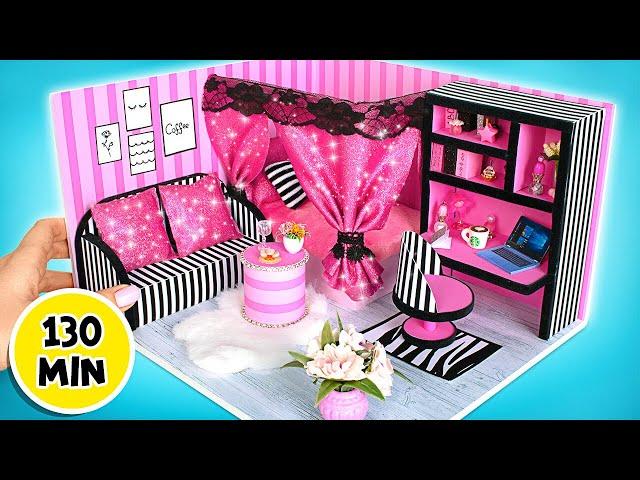 LIVE: Let's Build And Decorate Coolest Miniature Doll House || FUN CRAFTS