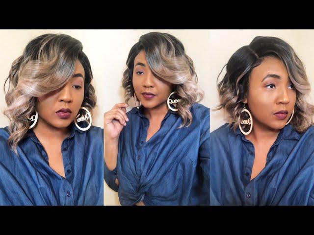 MANE CONCEPT FINCHES WIG REVIEW | affordable summer wavy bob | Queendom Mindset Wig Review Gobeauty