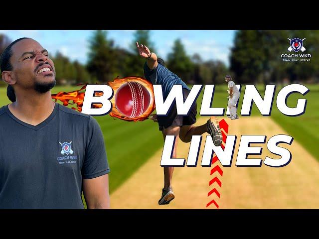 HOW to IMPROVE Your BOWLING LINES | Fast Bowling Drills