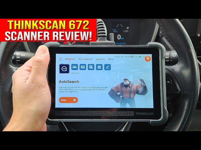 THINKSCAN 672 OBD2 Bidirectional Scanner Review