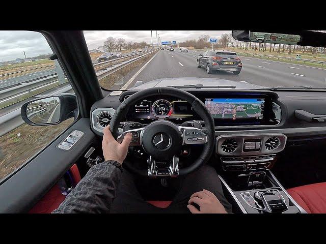 THE NEW MERCEDES AMG G63 G WAGON TEST DRIVE