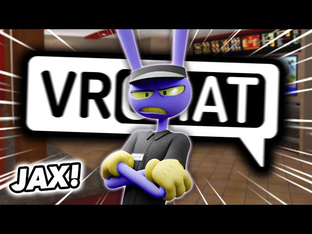 JAX HATES HAVING A JOB IN VRCHAT! | The Amazing Digital Circus | Funny Moments