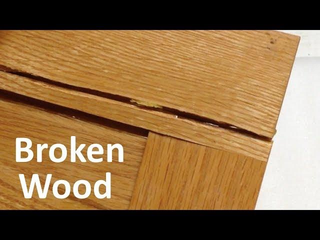 How to Repair Broken and Cracked Wood | Woodworking Tips from Fixing Furniture