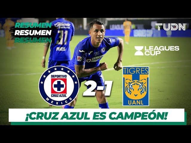 Resumen y Goles Cruz Azul 2 - 1 Tigres | Final Leagues Cup - 2019 | TUDN