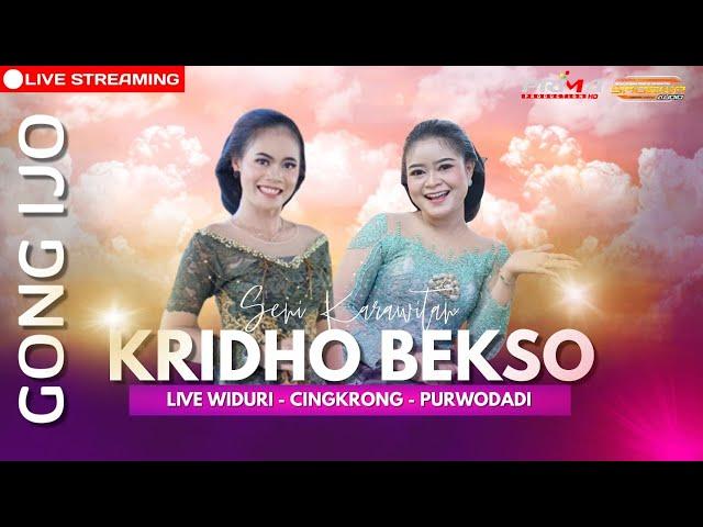 LIVE KARAWITAN '' KRIDO BEKSO '' ( GONG IJO ) / WEDDING '' FREDI & ANDRI '' /WIDURI, 8 JUNI 2024