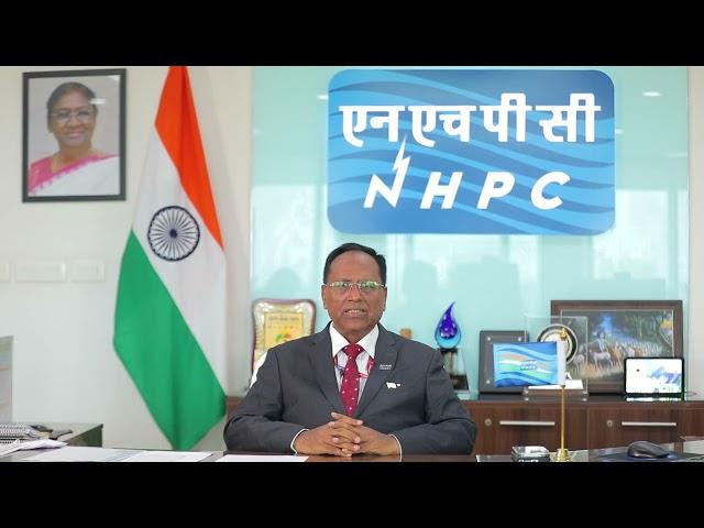 Message of Sh R.K.Chaudhary, CMD, NHPC on the historic occasion of NHPC becoming A NAVRATNA COMPANY