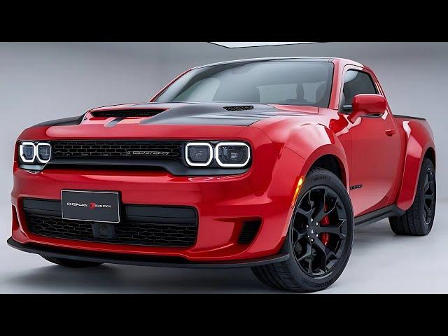 Dodge Demon Pickup: Muscle Car Power Meets Truck Utility!