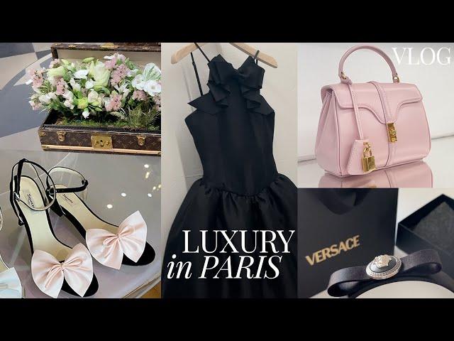 Luxury in Paris vlog: Louis Vuitton, CHANEL, Celine, Miu Miu.. Shopping, spa day at Shangri La hotel